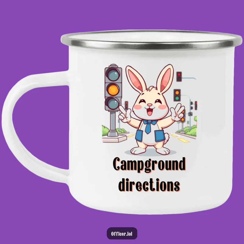 Funny Bunny Trail Traffic Mug: Your Cheerful Guide for Adventure, A Hilarious Gift