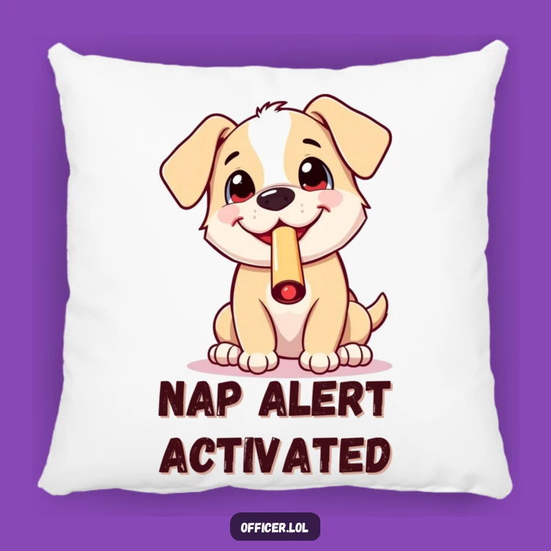 Funny Puppy Whistle Pillow: Cozy Joy, Hilarious Accent, Perfect Gift