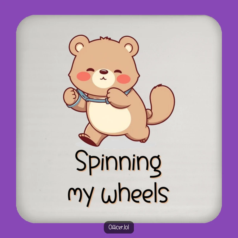 Funny Bear Coasters: Protect Your Surfaces with Humor!